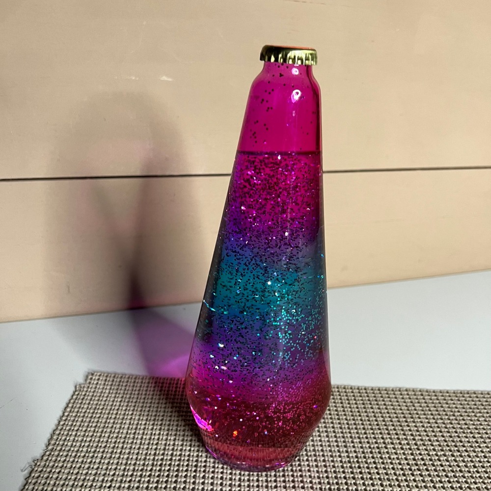 Lava Lamp Replacement Globe Pink Purple Teal Glitter Inch Glass Bottle